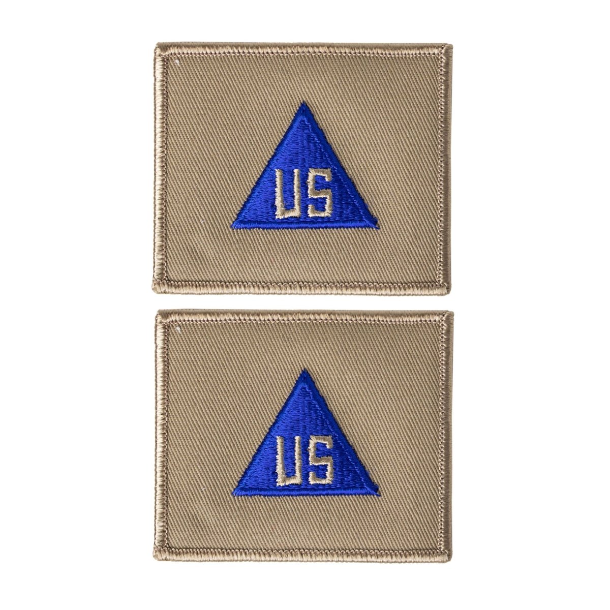 Army Patch: US Army Civilian In Field (Khaki/Blue) - color - Hooyah Woodworks LLC