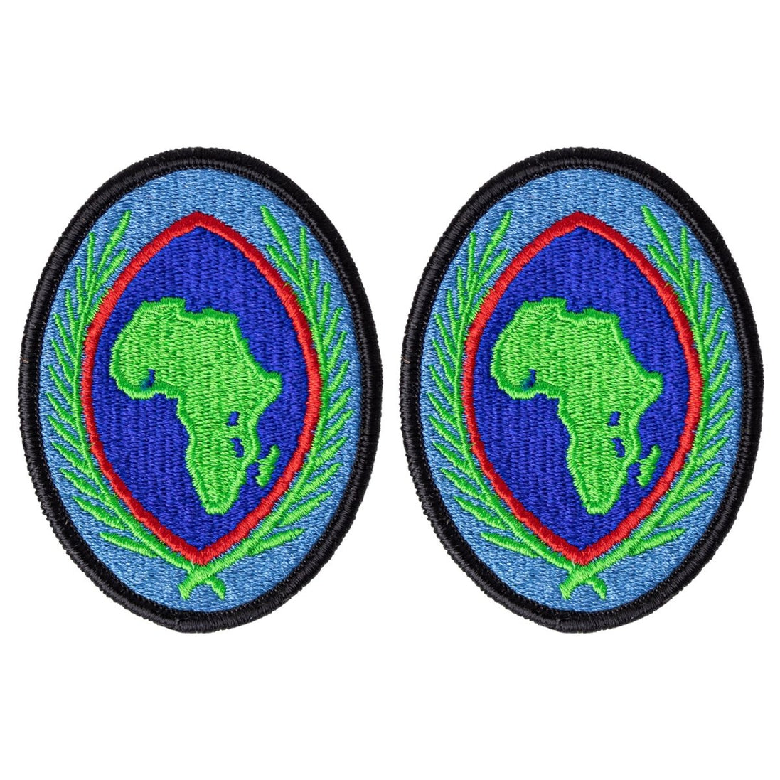 Army Patch: US Army Element Africa Command - Full Color embroidery - Hooyah Woodworks LLC