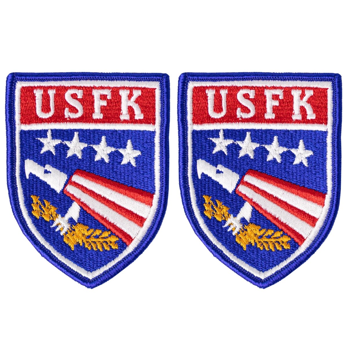 Army Patch: US Army Element US Forces Korea - Full Color embroidery - Hooyah Woodworks LLC