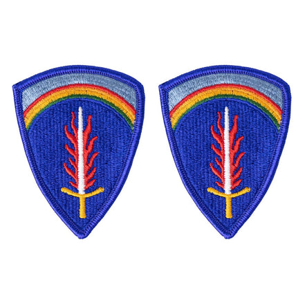 Army Patch: US Army Europe - Full Color embroidery - Hooyah Woodworks LLC