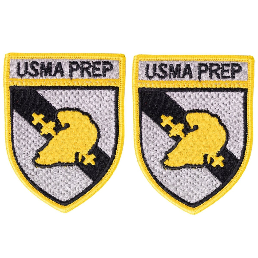 Army Patch: US Military Academy with USMA PREP Tab- color - Hooyah Woodworks LLC