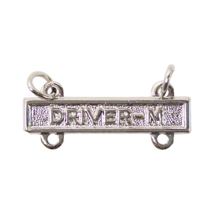 Army Qualification Bar: Driver M - mirror finish - Hooyah Woodworks LLC