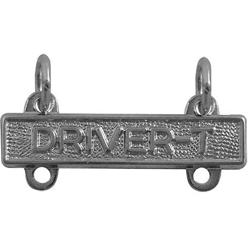 Army Qualification Bar: Driver T - mirror finish - Hooyah Woodworks LLC