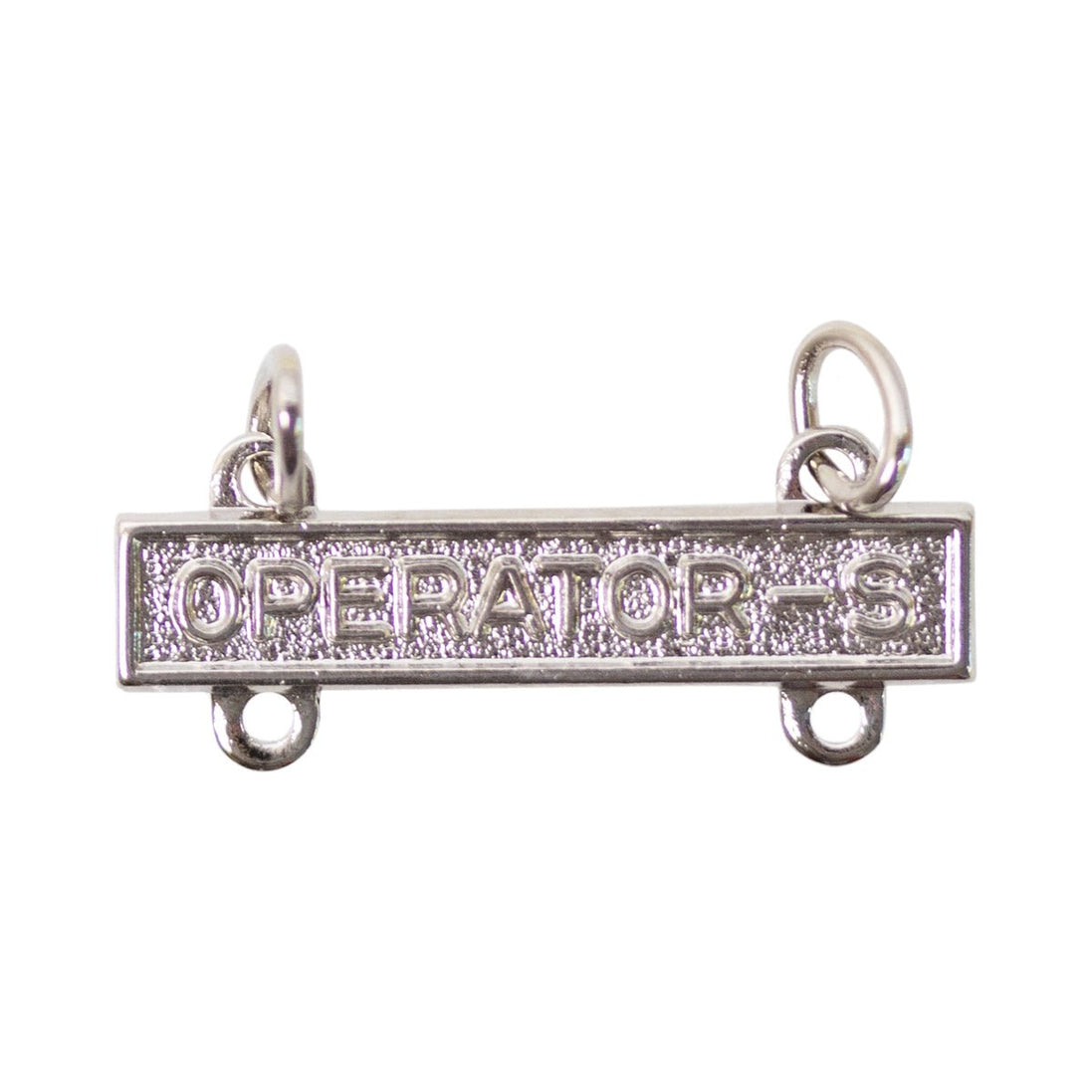 Army Qualification Bar: Operator S - mirror finish - Hooyah Woodworks LLC