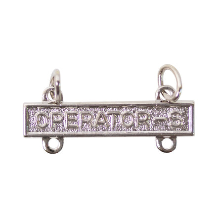 Army Qualification Bar: Operator S - mirror finish - Hooyah Woodworks LLC