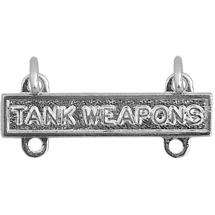 Army Qualification Bar: Tank Weapons - mirror finish - Hooyah Woodworks LLC