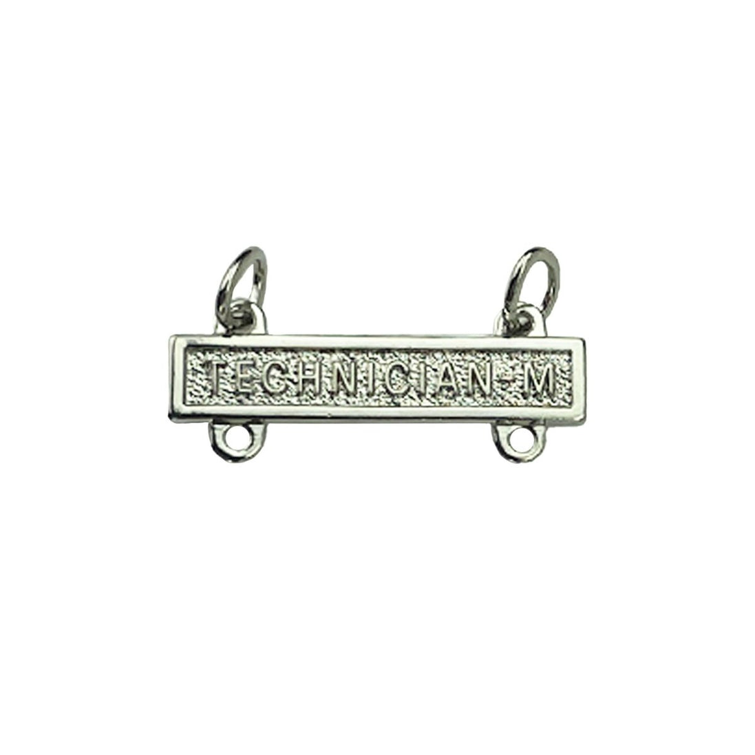 Army Qualification Bar: Technician "M" - mirror finish - Hooyah Woodworks LLC