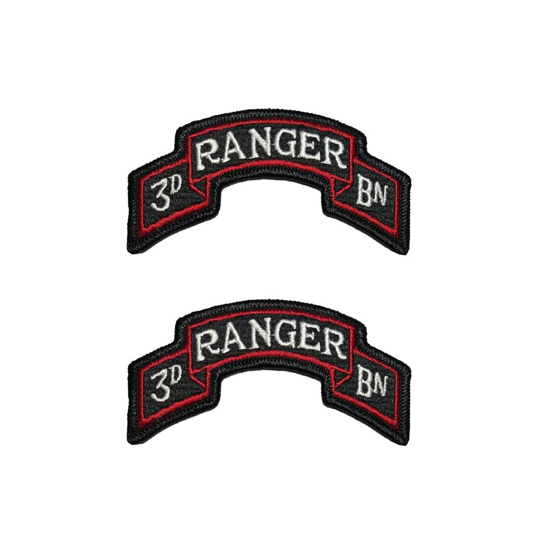 Army Scroll Patch: 75th Ranger 3rd Battalion - full color - Hooyah Woodworks LLC