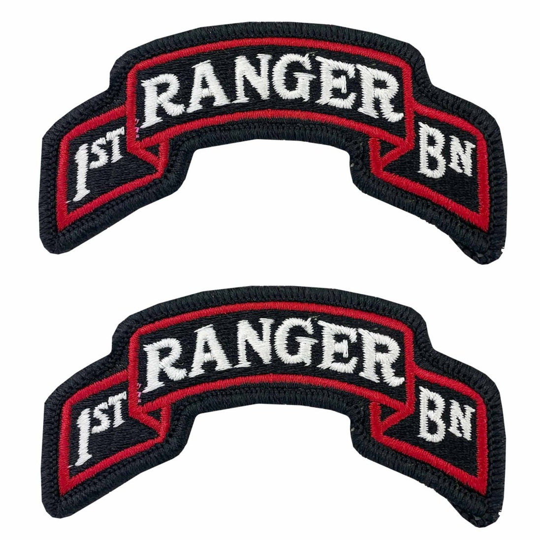 Army Scroll Patch: First Ranger Battalion 75th Infantry- color - Hooyah Woodworks LLC