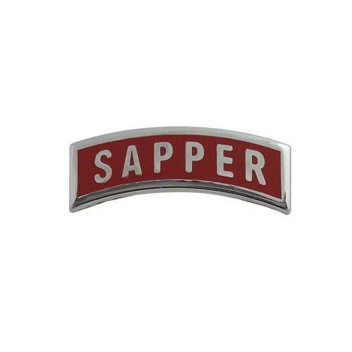 Army Tab: Sapper - enamel - Hooyah Woodworks LLC