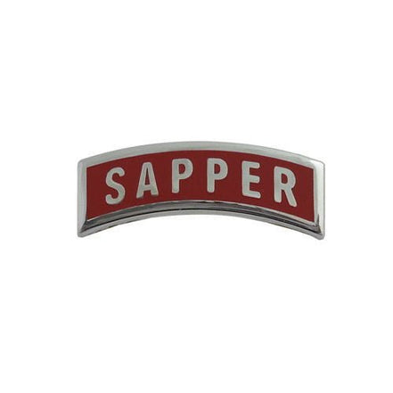 Army Tab: Sapper - enamel - Hooyah Woodworks LLC