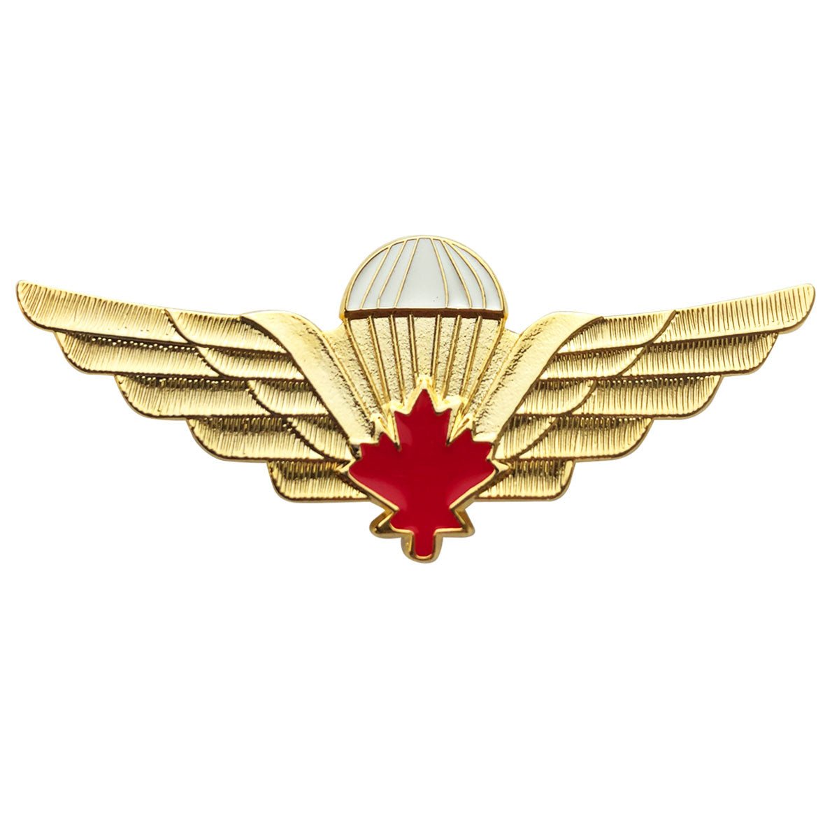 Badge: Canadian Jump Wings - Gold Regulation size - Hooyah Woodworks LLC