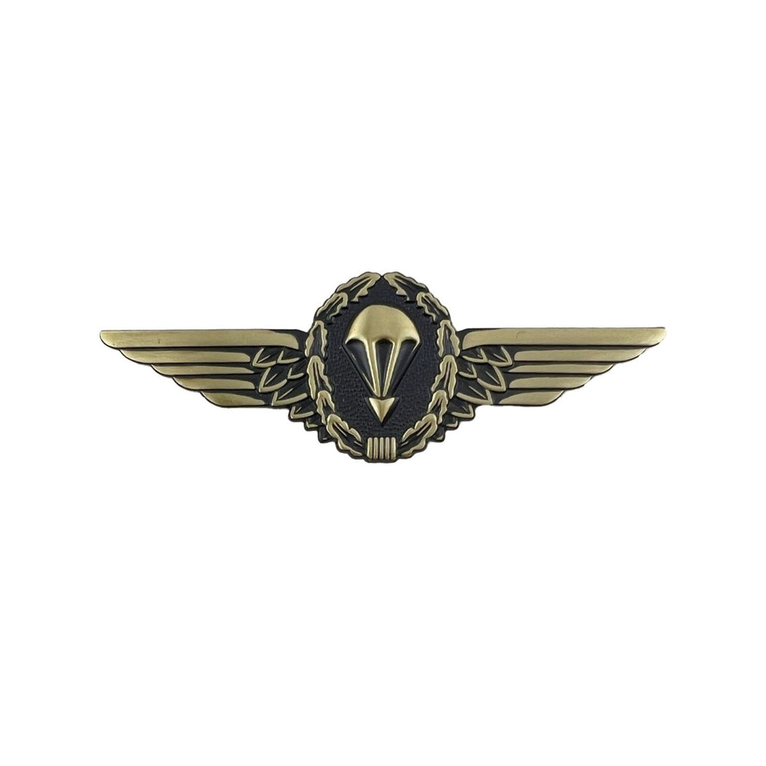Badge: German Jump Wings Antique Gold: Small size - Hooyah Woodworks LLC