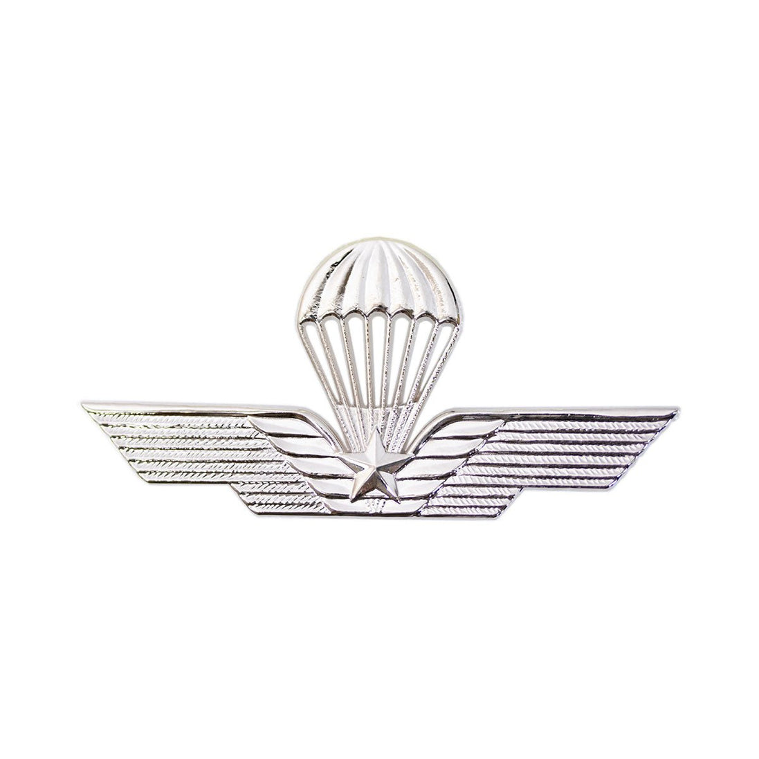Badge: Italian Jump Wings - Silver Regulation size - Hooyah Woodworks LLC