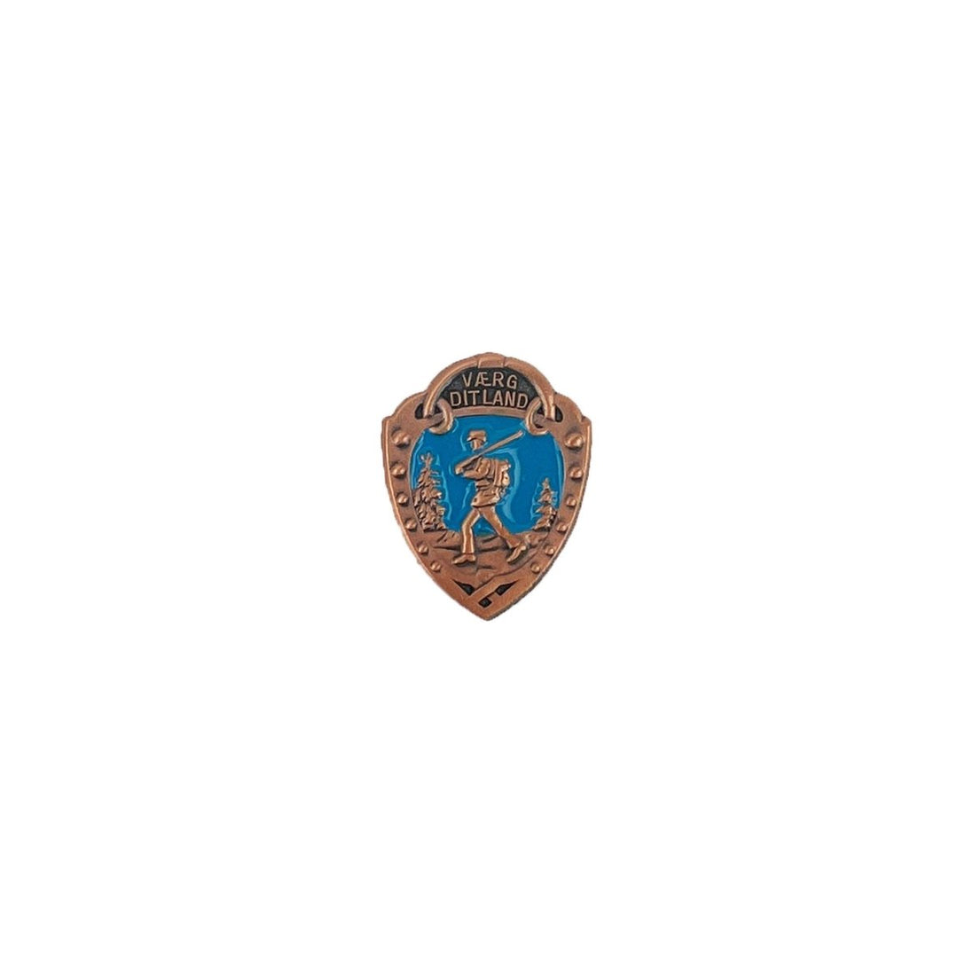 Badge: Norwegian Foot March - Bronze - Hooyah Woodworks LLC