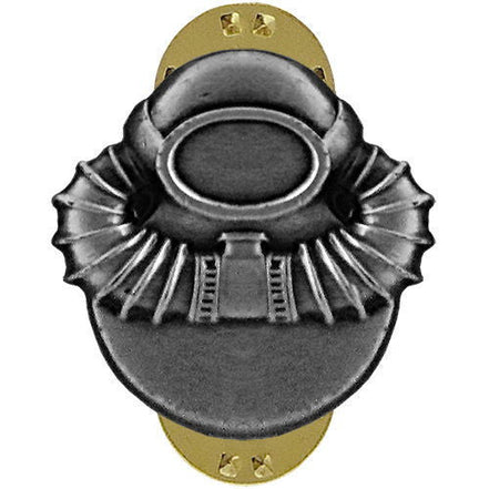 Badge: Scuba Diver - oxidized - Hooyah Woodworks LLC