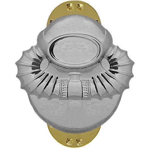 Badge: Scuba Diver - regulation, mirror finish - Hooyah Woodworks LLC