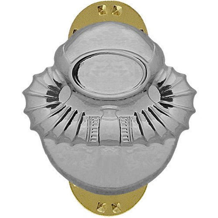 Badge: Scuba Diver - regulation, mirror finish - Hooyah Woodworks LLC