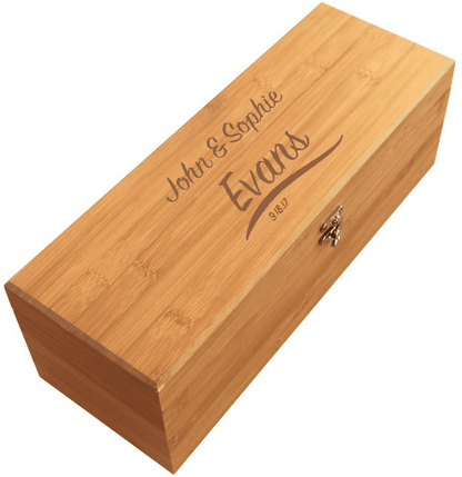 Bamboo Wine Gift Box Set & Accessories - Hooyah Woodworks LLC