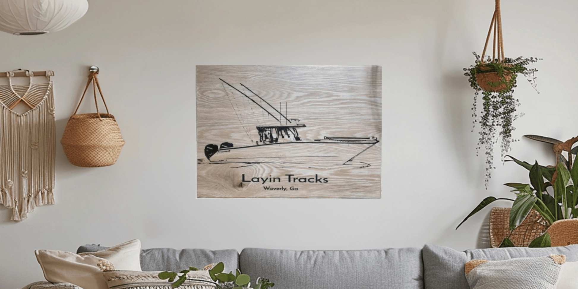 Boat owner custom sign