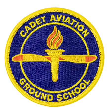 Civil Air Patrol Patch: Cadet Aviation Ground School - Hooyah Woodworks LLC