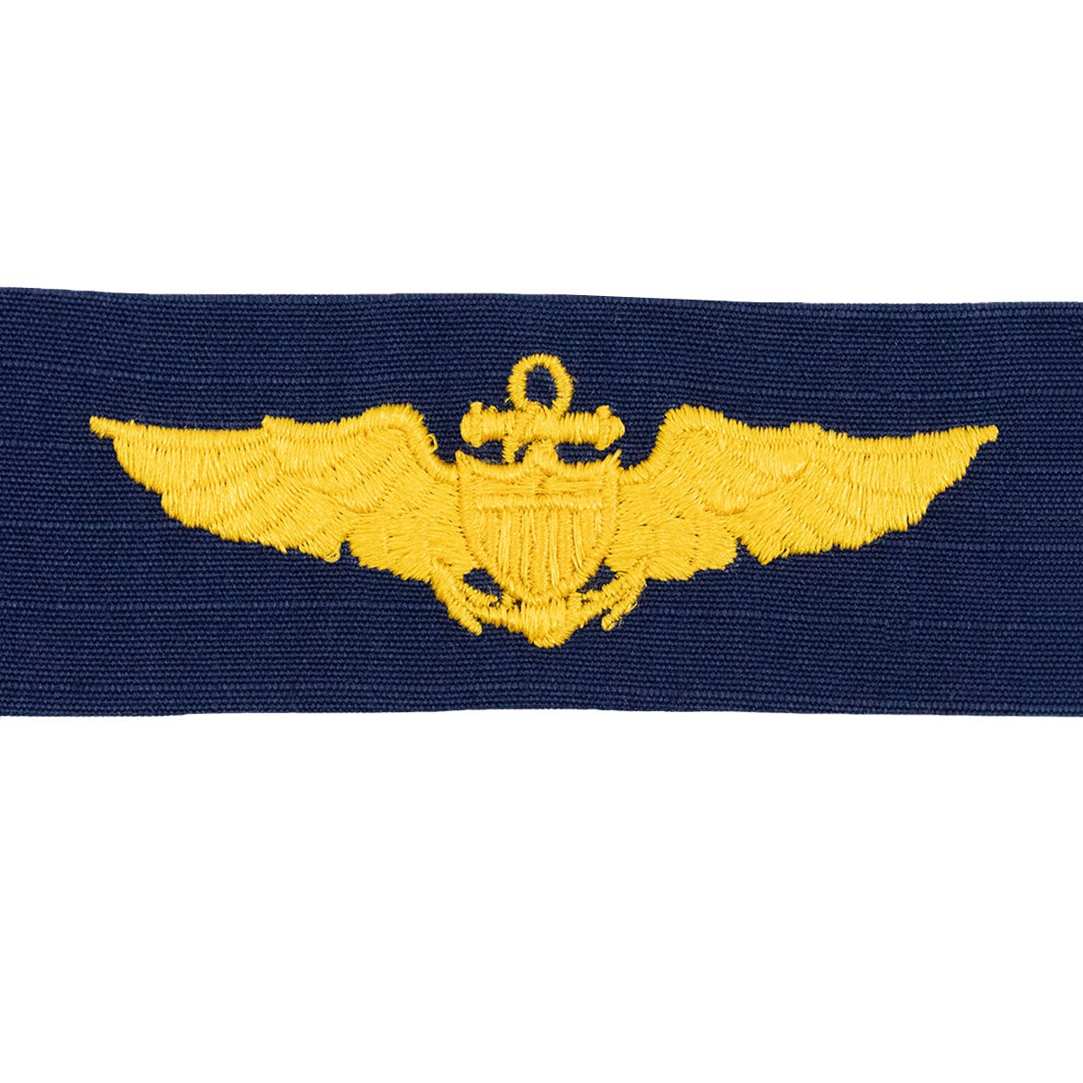 Coast Guard Badge: Aviator - Ripstop fabric - Hooyah Woodworks LLC
