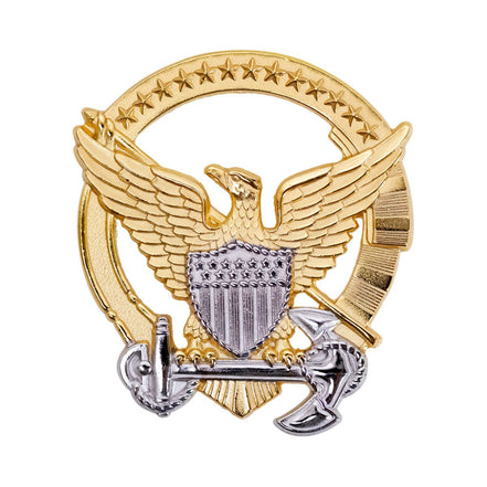 Coast Guard Badge: Command Afloat - regulation size - Hooyah Woodworks LLC