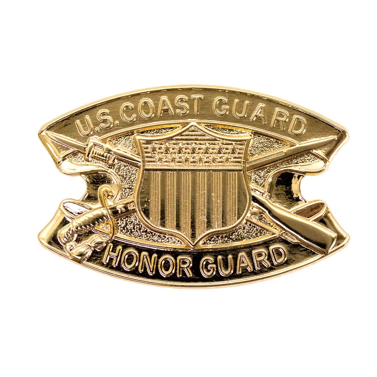 Coast Guard Badge: Honor Guard - regulation size - Hooyah Woodworks LLC