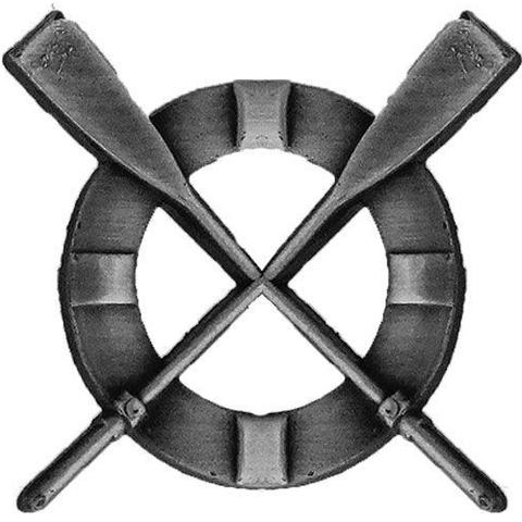 Coast Guard Badge: Surfman - regulation size - Hooyah Woodworks LLC