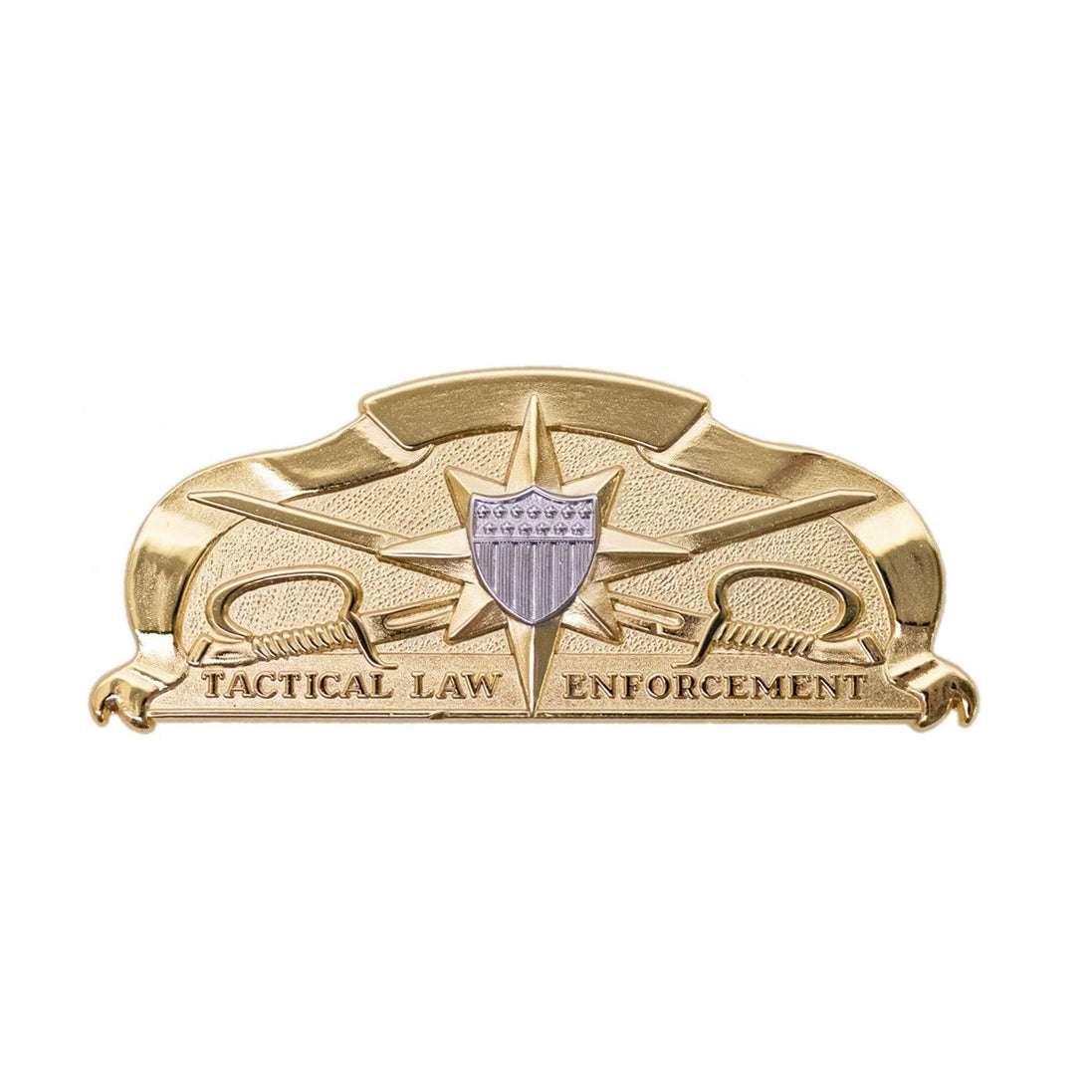 Coast Guard Badge: Tactical Law Enforcement - regulation size - Hooyah Woodworks LLC