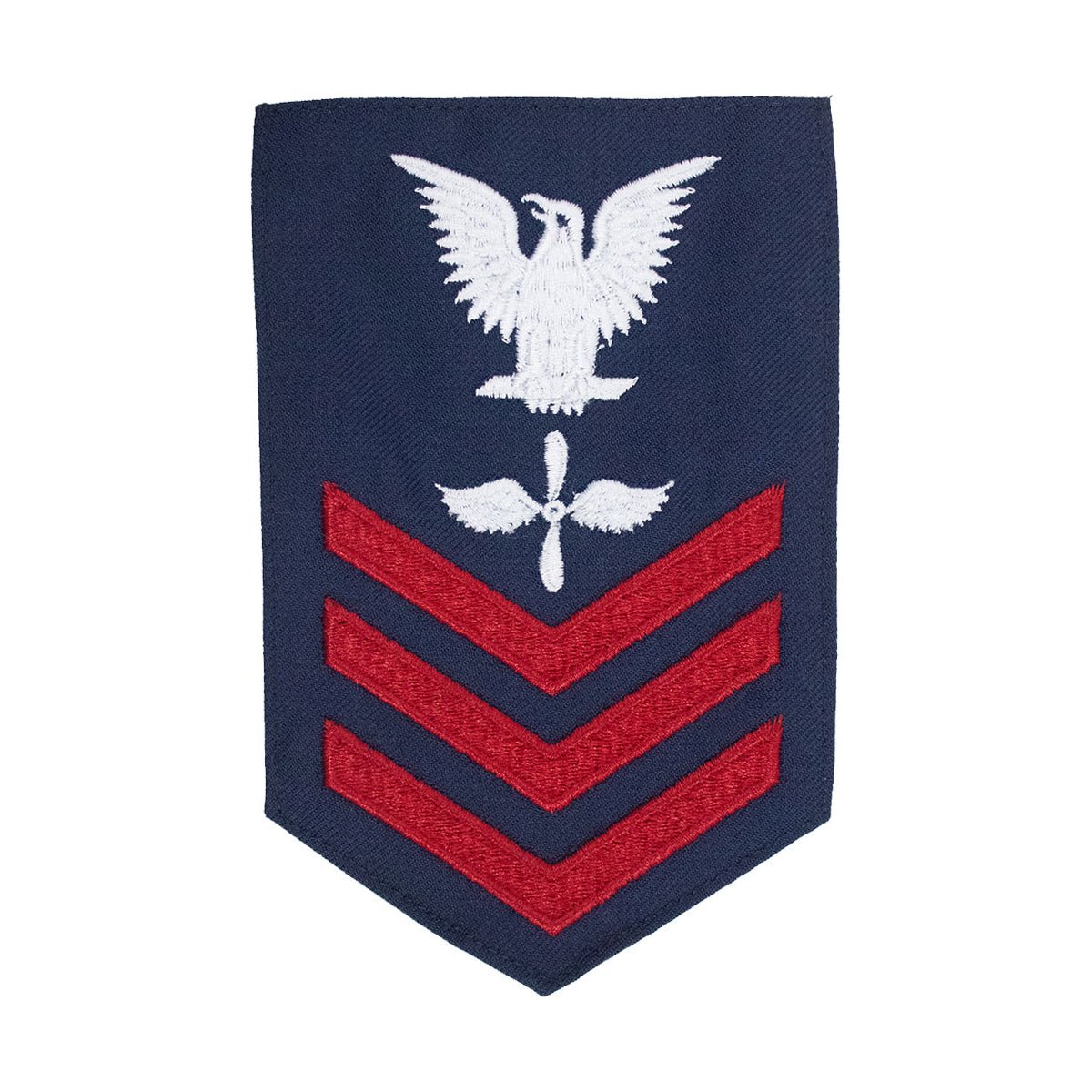 Coast Guard E6 Rating Badge: AVIATION MAINTENANCE - Blue - Hooyah Woodworks LLC