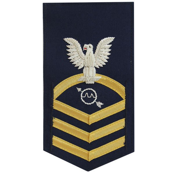 Coast Guard E7 Rating Badge: Operations Specialist - blue - Hooyah Woodworks LLC
