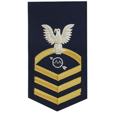 Coast Guard E7 Rating Badge: Operations Specialist - blue - Hooyah Woodworks LLC