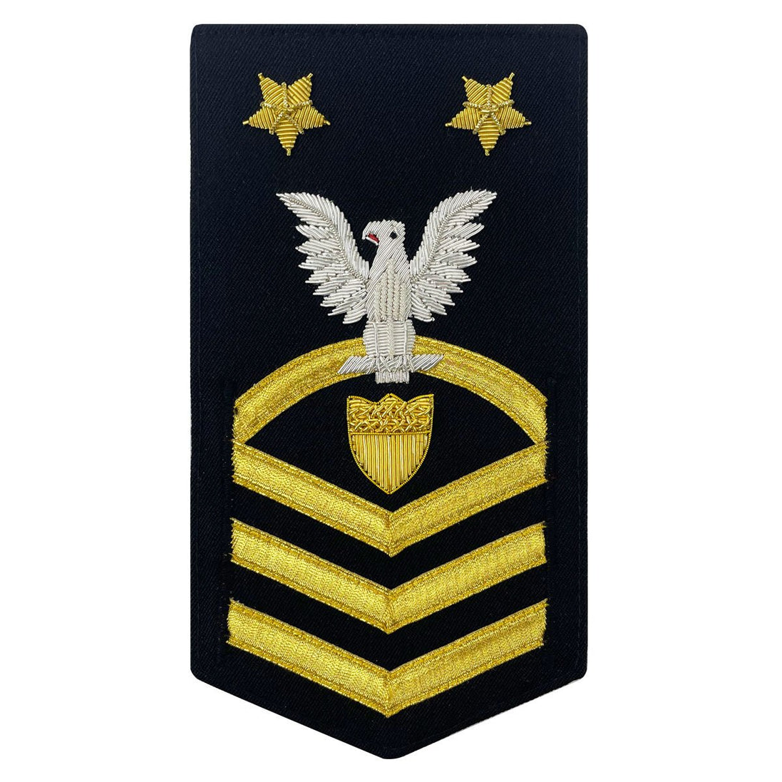 Coast Guard E9 Rating Badge: Area Command Master Chief "ACMC" - BLACK - Hooyah Woodworks LLC