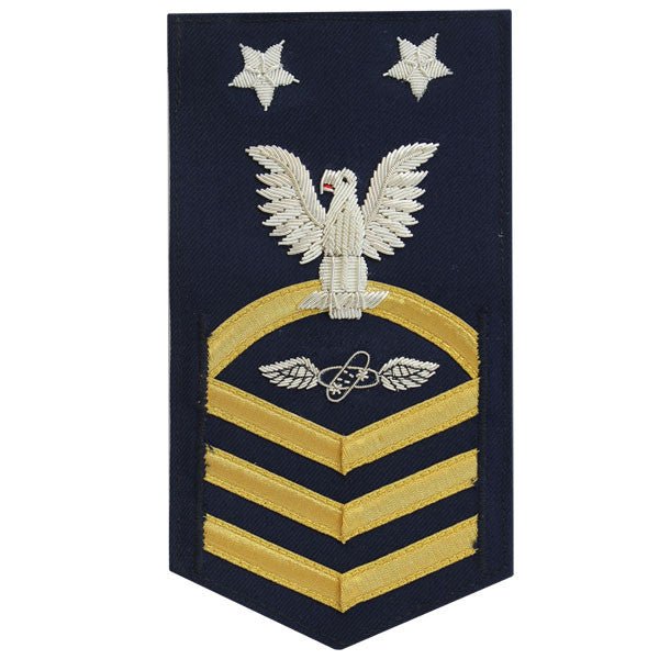 Coast Guard E9 Rating Badge: Avionics Electrical Technician 