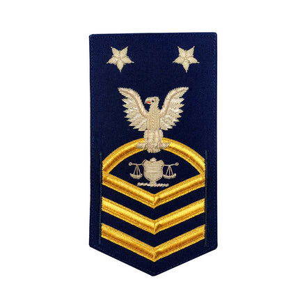 Coast Guard E9 Rating Badge: Investigator - blue - Hooyah Woodworks LLC