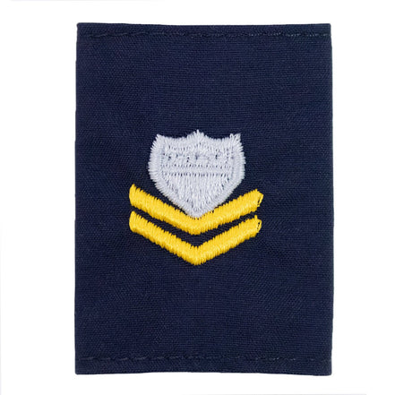 Coast Guard Embroidered Parka Tab: E5 Petty Officer - Hooyah Woodworks LLC