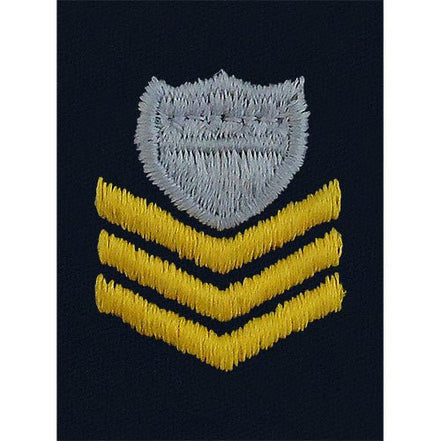 Coast Guard Embroidered Parka Tab: E6 Petty Officer - Hooyah Woodworks LLC