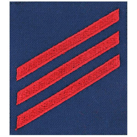 Coast Guard Ratting Badge: Group Rate E3 Fireman - blue serge - Hooyah Woodworks LLC