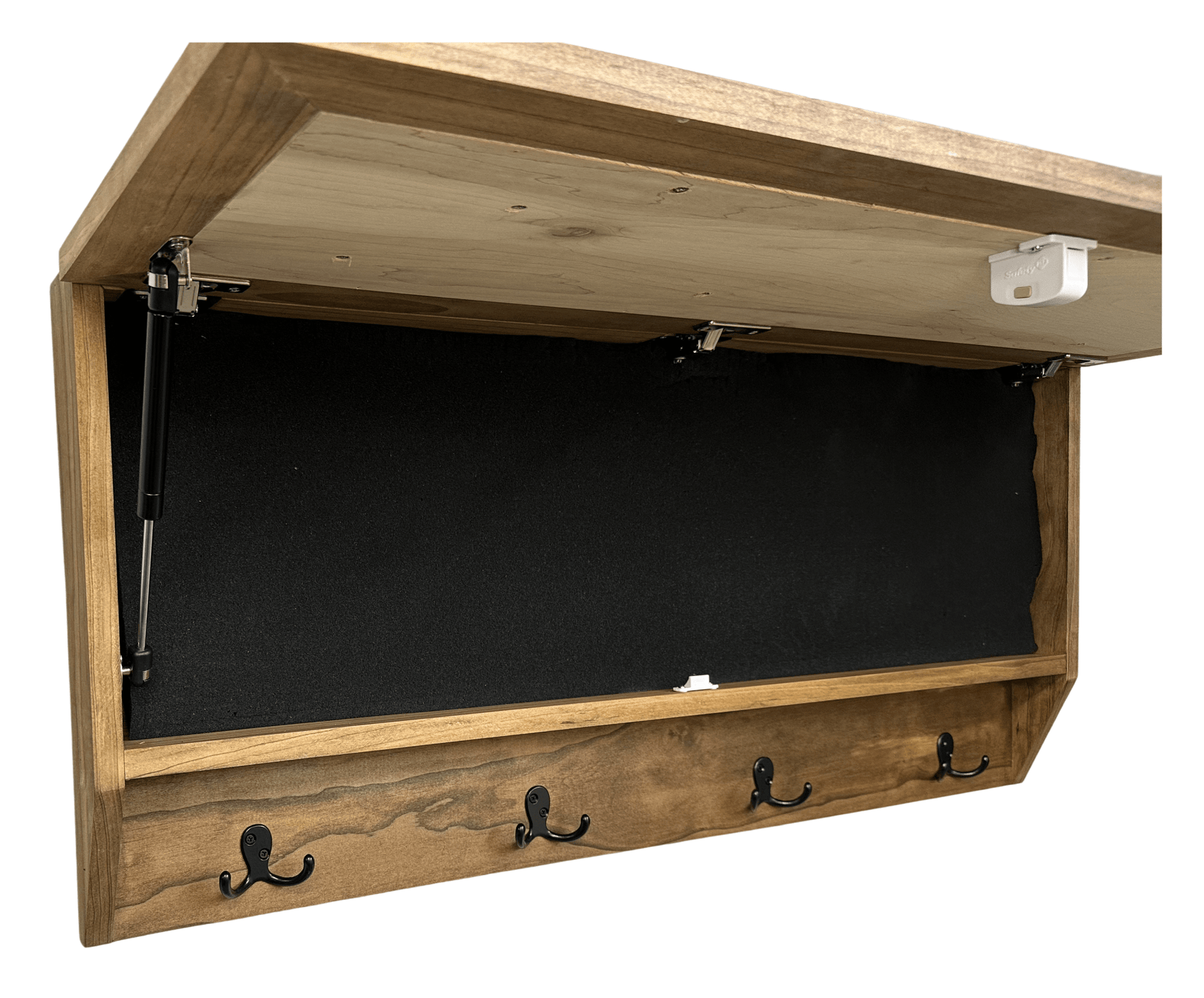 Coat Rack Hidden Gun Storage - Woodland Tree - Hooyah Woodworks LLC