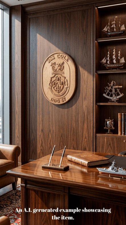 Commissioned Military Command Post Sign. - Hooyah Woodworks LLC