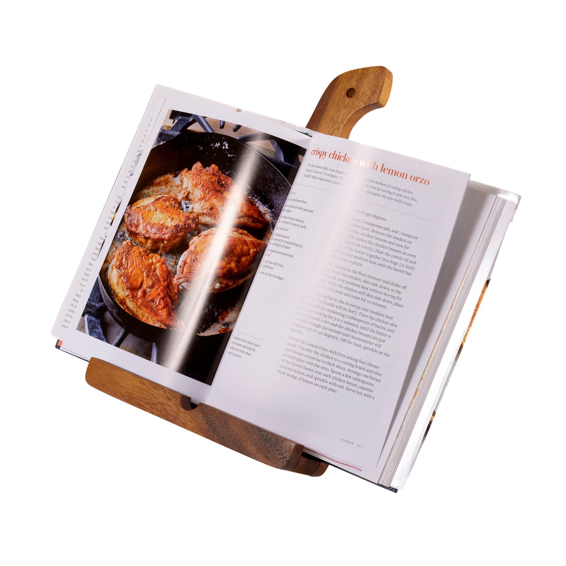 Cookbook/Tablet Holder - Hooyah Woodworks LLC