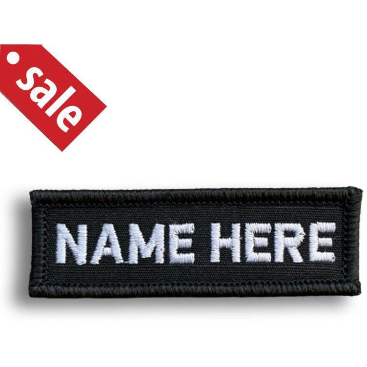 Custom Name Patches - Hooyah Woodworks LLC
