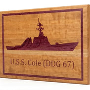 Custom Wood Inlay Plaque - Hooyah Woodworks LLC