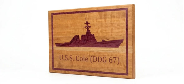 Custom Wood Inlay Plaque - Hooyah Woodworks LLC