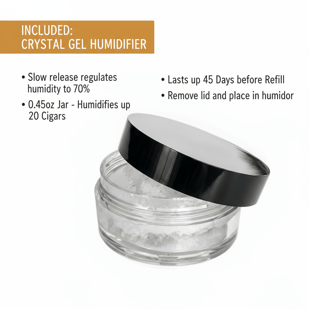 Desktop Digital Cherry Humidor - Hooyah Woodworks LLC