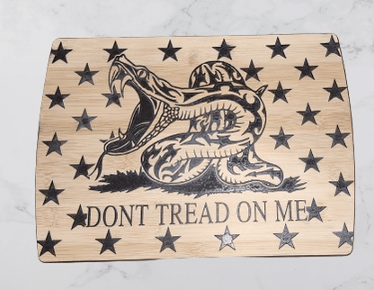 Don't tread on me sign. Modern snake. Gadsden Union
