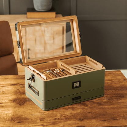 Extra Military Humidor Storage Tray - Hooyah Woodworks LLC
