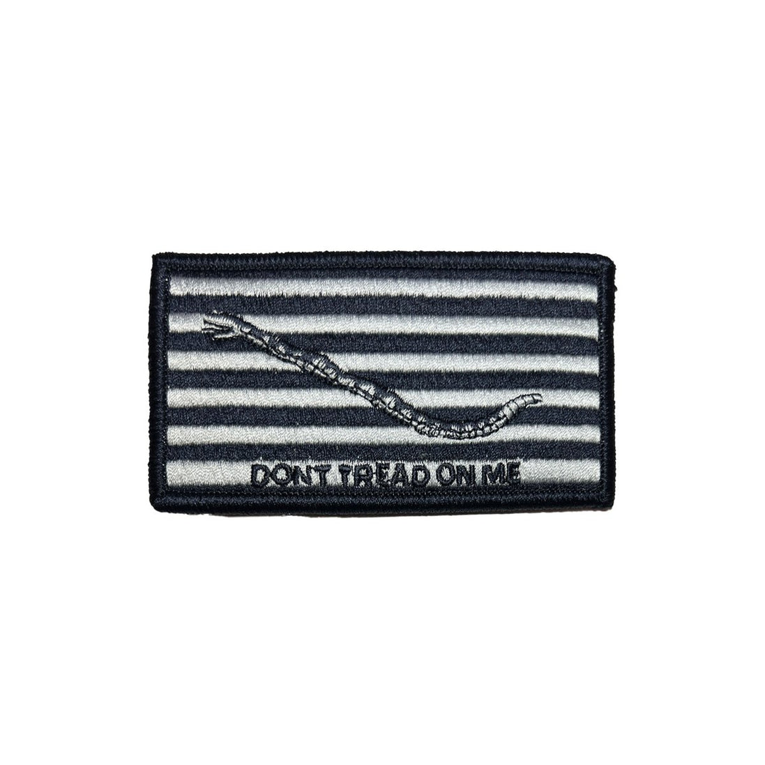 Flag Patch Blue: Don't Tread On Me Flag - Embroidered 2 Piece Organizational Clothing (2POC) - Hooyah Woodworks LLC