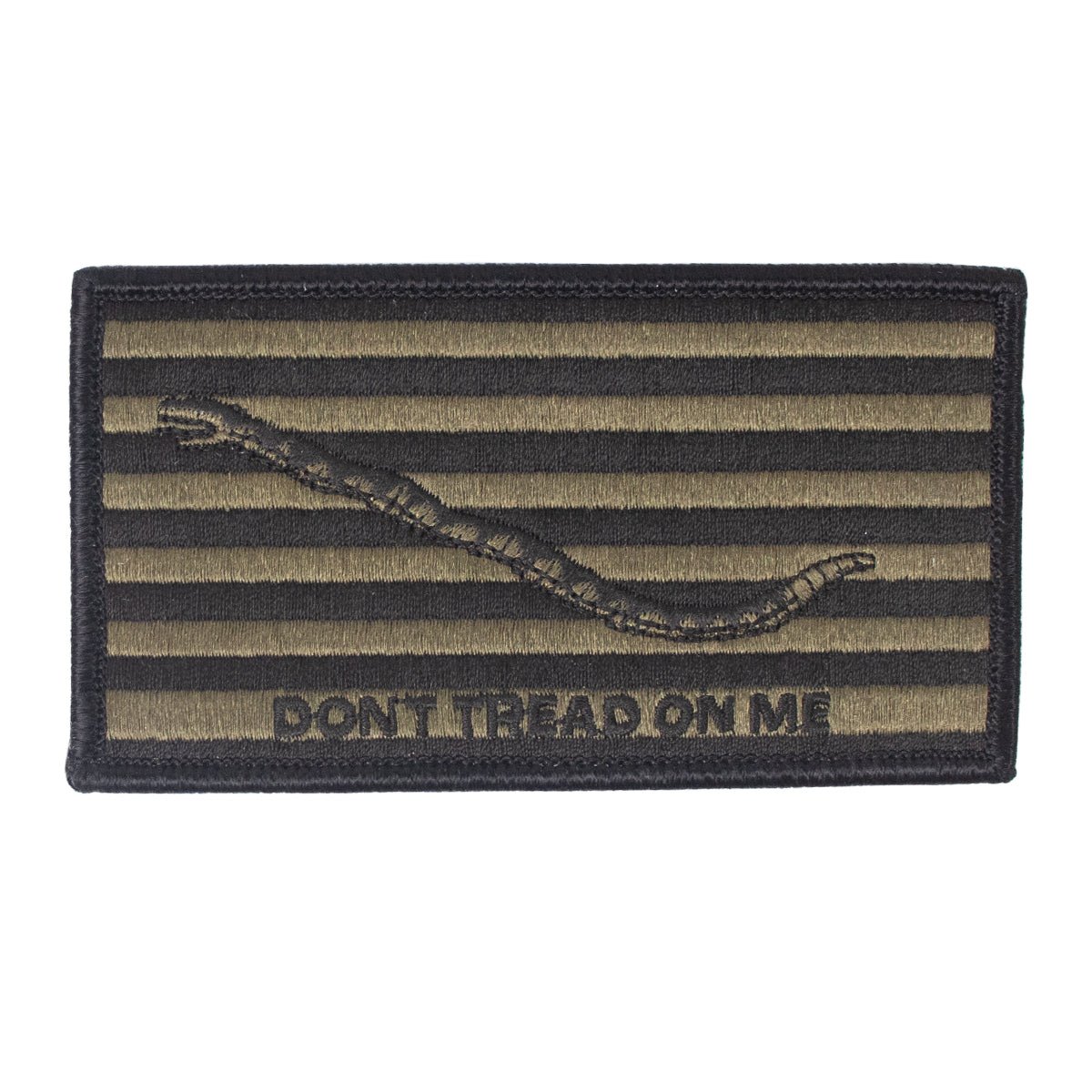 Flag Patch: Don't Tread On Me Flag - Embroidered Woodland Digital NWUIII - Hooyah Woodworks LLC